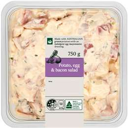 Woolworths Potato Egg & Bacon Salad