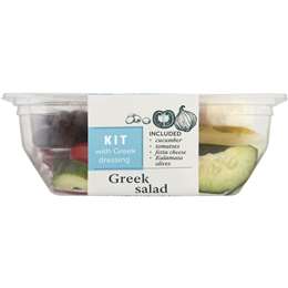 Woolworths Greek Salad Kit With Greek Dressing 400g | Woolworths