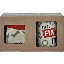 Father's Day Father's Day Mug And Sock Gift Set Mr Fix It