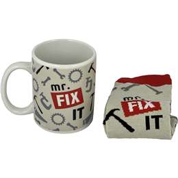 Father's Day Father's Day Mug And Sock Gift Set Mr Fix It