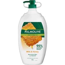 Palmolive Body Wash Shower Gel Naturals Milk & Honey