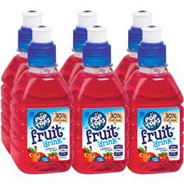 Pop Tops Wildberry Fruit Drink Multipack