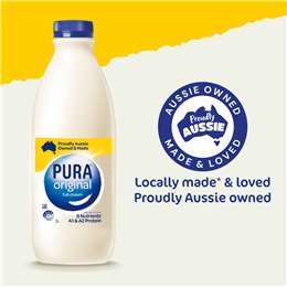 Pura Full Cream Milk Milk