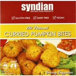 Syndian Curried Pumpkin Bites