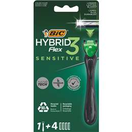 Bic Flex 3 Sensitive Shaver 4 Pack