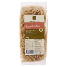 Olive Green Organics Penne Amaranth & Rice