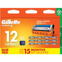 Gillette Fusion 5 Razor Blades Replacement Cartridges