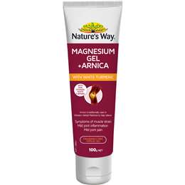 Natures Way Magnesium Gel + Arnica 100g