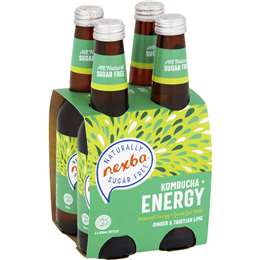 Nexba Kombucha Energy Ginger & Lime 