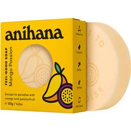 Anihana Feel Good Soap Mango & Passionfruit 120g