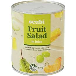Scubi Fruit Salad 825g