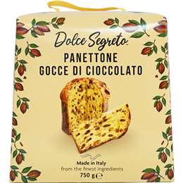 Dolce Segreto Choc Chip Panettone 750g | Woolworths