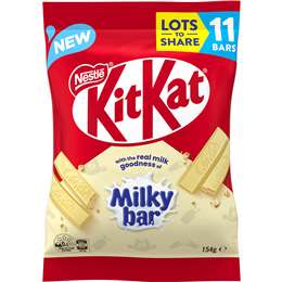 Kitkat Milky Bar Share Pack 154g