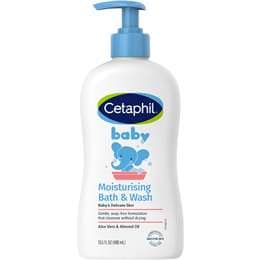 Cetaphil Baby Moisturising Bath & Wash Delicate Skin 400mL