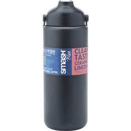 Smash Blue Icon Stainless Steel Sipper Bottle 1.1l Assorted Each