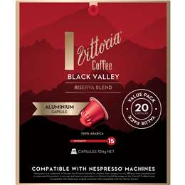 Vittoria Black Valley Riserva Blend Capsules