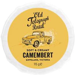 Old Telegraph Road Soft & Creamy Camembert 115g