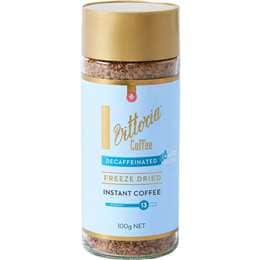 Vittoria Freeze Dried Decaffeinated Instant Coffee