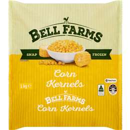 Bell Farms Corn Kernels Snap Frozen