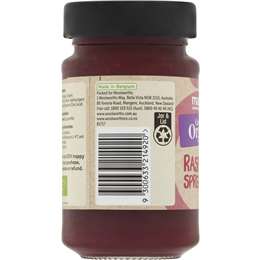 Macro Organic Raspberry Spread Jam