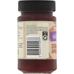Macro Organic Strawberry Spread Jam