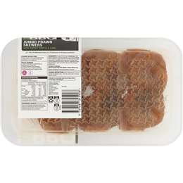 Woolworths Jumbo Prawn Skewers With Sweet Chilli & Lime