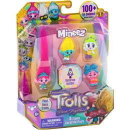 Trolls Mineez Figures Assorted 5 Pack | Woolworths