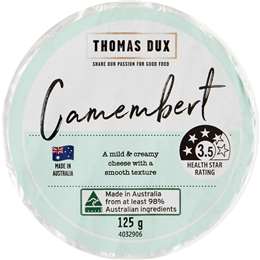 Thomas Dux Camembert Cheese