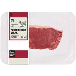 Woolworths Beef Porterhouse Steak