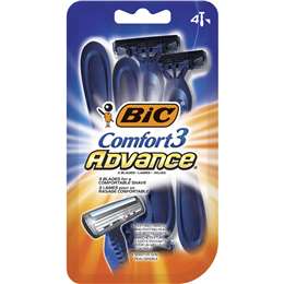 Bic Comfort 3 Advance Shaver Comfort 3 Advance 4 Pack