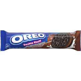 Oreo Double Stuff Choc Hazelnut Cookies 131g