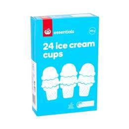 Essentials Ice Cream Cone Cups 24 pack
