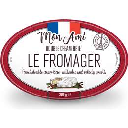 Mon Ami French Le Fromager Double Cream Brie