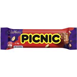 Cadbury Picnic Milk Chocolate Bar 46g