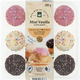 Woolworths Cup Cake Mini Iced