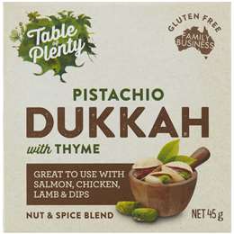 Table Of Plenty Dried Spices Dukkah Pistachio