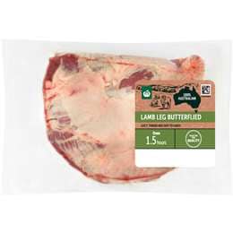 Woolworths Lamb Leg Butterflied
