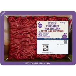 Macro Organic Extra Lean Beef Mince