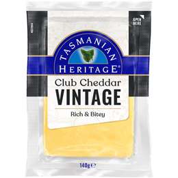 Tasmanian Heritage Vintage Club Cheddar Cheese