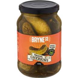 Bryne Co Pickled Dill Gherkins 