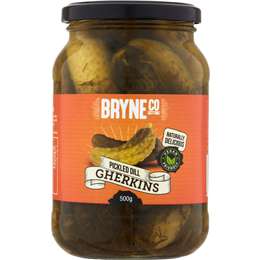 Bryne Co Pickled Dill Gherkins 