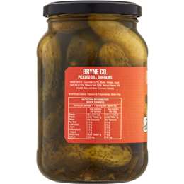 Bryne Co Pickled Dill Gherkins 