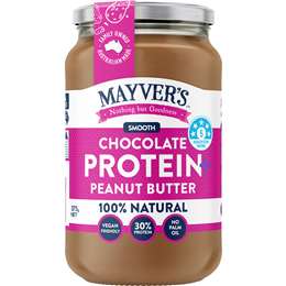 Mayver's Smooth Choc Protein Peanut Spread 375g