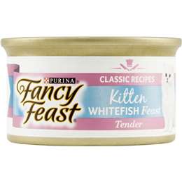 Fancy feast kitten top ocean whitefish