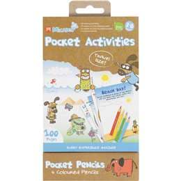 Micador Jr. Pocket Activities With 4 Pencils each