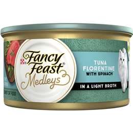 Fancy Feast Medleys Tuna Florentine Delicate Sauce Wet Cat Food