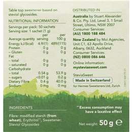 Stevia Sweet Granulated Sachets
