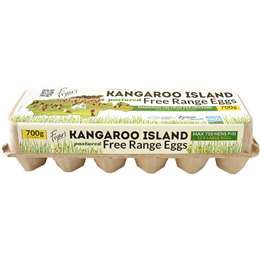 Kangaroo Island 12 Large Free Range Eggs