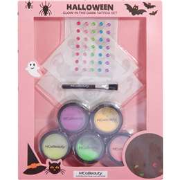 Mcobeauty Halloween Glow In The Dark Tattoo Set Each