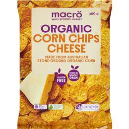 Macro Organic Corn Chips Cheese